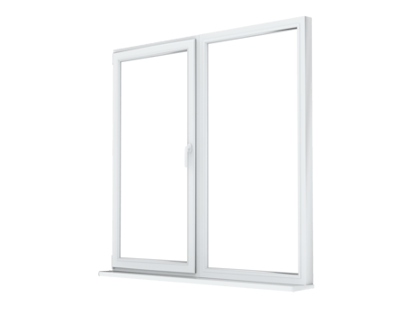 Window isolated on background. 3d rendering - illustration png