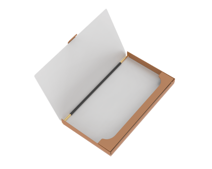 Business card holder isolated on background. 3d rendering - illustration png