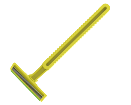 Shaving razor isolated on background. 3d rendering - illustration png