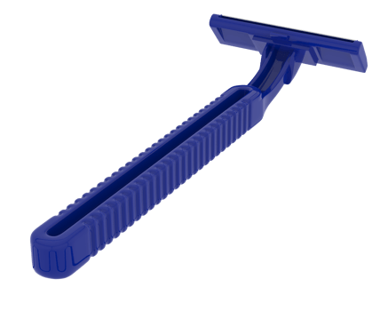 Shaving razor isolated on background. 3d rendering - illustration png
