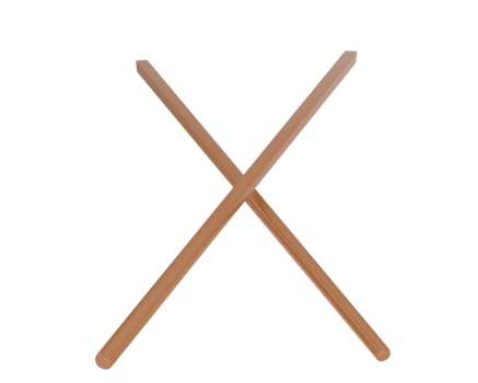 Chopsticks isolated on background. 3d rendering - illustration png
