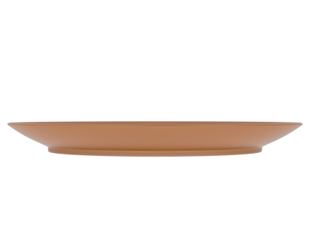 Serving plate isolated on background. 3d rendering - illustration png