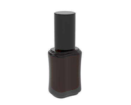 Nail polish isolated on background. 3d rendering - illustration png
