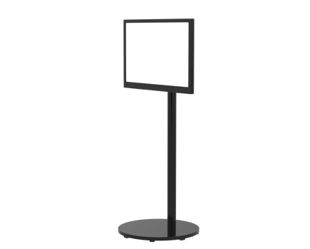 Screen television stand isolated on background. 3d rendering - illustration png