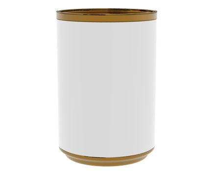 Soup can isolated on background. 3d rendering - illustration png