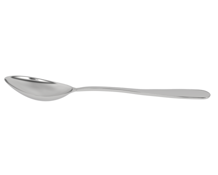 Spoon isolated on background. 3d rendering - illustration png