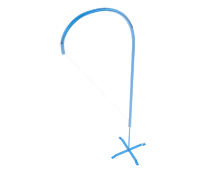 Teardrop flag isolated on background. 3d rendering - illustration png