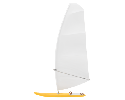 Windsurfing board isolated on background. 3d rendering - illustration png