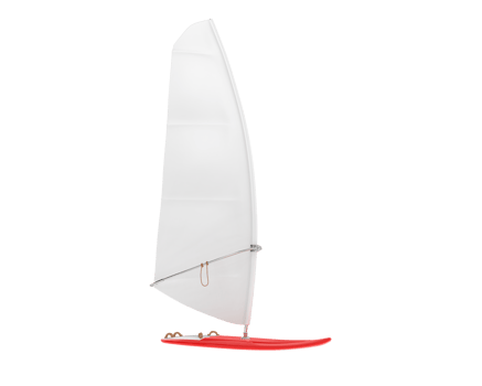 Windsurfing board isolated on background. 3d rendering - illustration png
