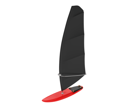 Windsurfing board isolated on background. 3d rendering - illustration png