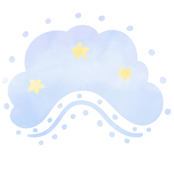 cloud in the pastel watercolor set png