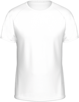 Mockup Template Jersey Football T Shirt Soccer Front Facing View 3D Rendering on transparent background cutout for artwork graphic design. png