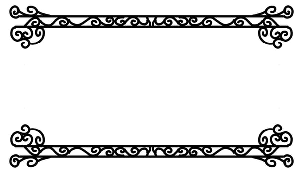 Vintage black frame design. Perfect for invitation cards, book covers, wallpapers, banners, web vector