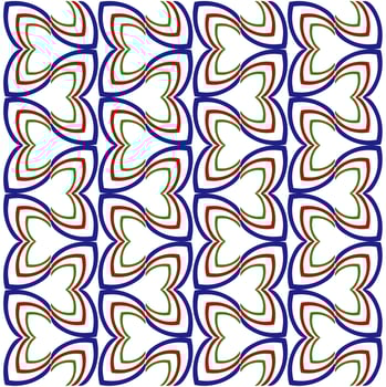 abstract background with floral ornament vector