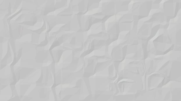 white paper is crumpled, White crumpled paper background ,Horizontal view. vector