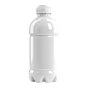 White Water Bottle on Transparent Background png