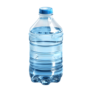 Water Bottle on Transparent Background png