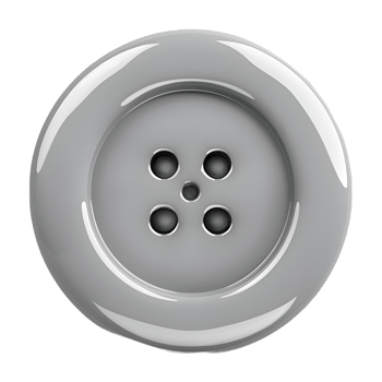 Shirt Round Button on Transparent Background png