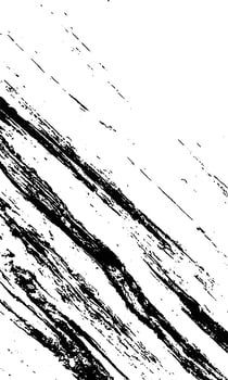Textured black grunge brush splash abstract background vector