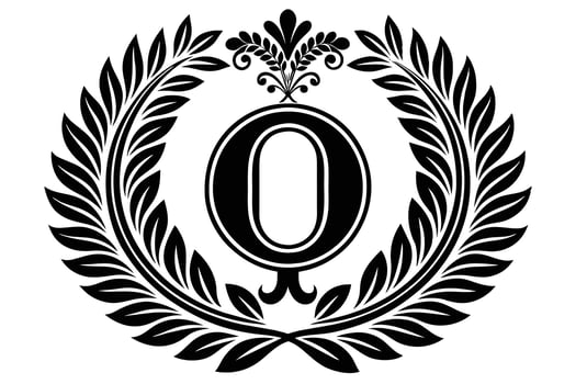 Leaf Letter O logo icon template design vector
