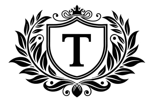 Leaf Letter T logo icon template design vector