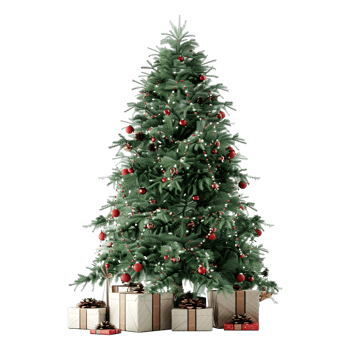 Christmas Tree on Transparent Background png