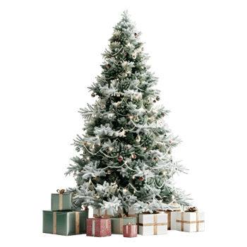 Christmas Tree on Transparent Background png