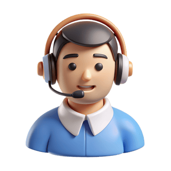 Customer Service People 3d Icon png