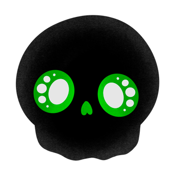 Halloween Skull Cartoon illustration For Halloween Festival Decoration png