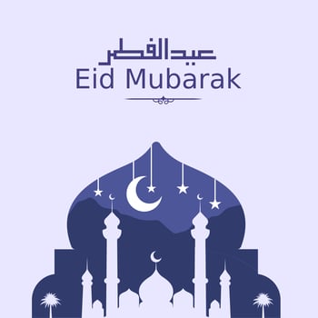 Eid Mubarak Template psd