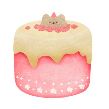 watercolor dessert food bakery cupcake bread cake cute png