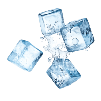 Frozen Fantasia Ice Cube Silhouettes Drifting png