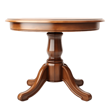 Vintage Wooden Table Silhouettes png