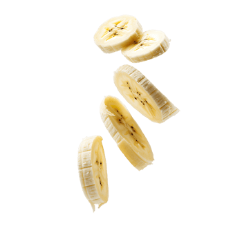 Tropical Tango Banana Slice Silhouettes in Flight png