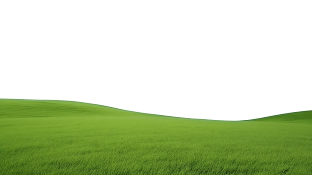 Panoramic Green Hills Silhouettes png