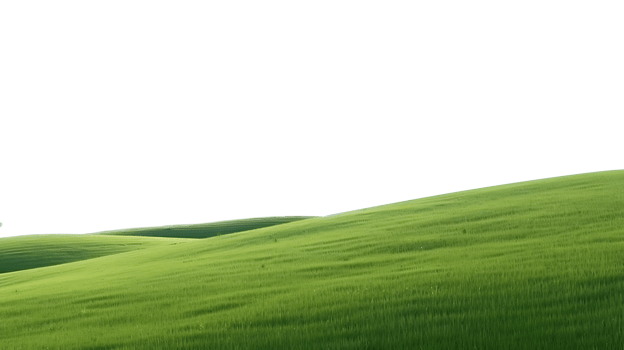 Majestic Green Hills Silhouettes png