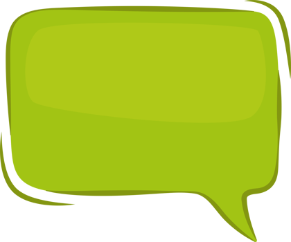 bubble speech massage png