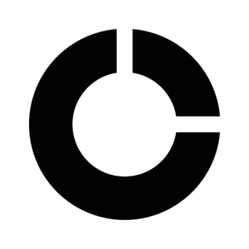 Grab this carefully crafted icon of pie chart, business analysis vector