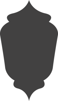 Ramadan frame with pattern. Islamic shape with Indian design. Oriental decoration gate. Arabic arch and door. Old Muslim style sticker png