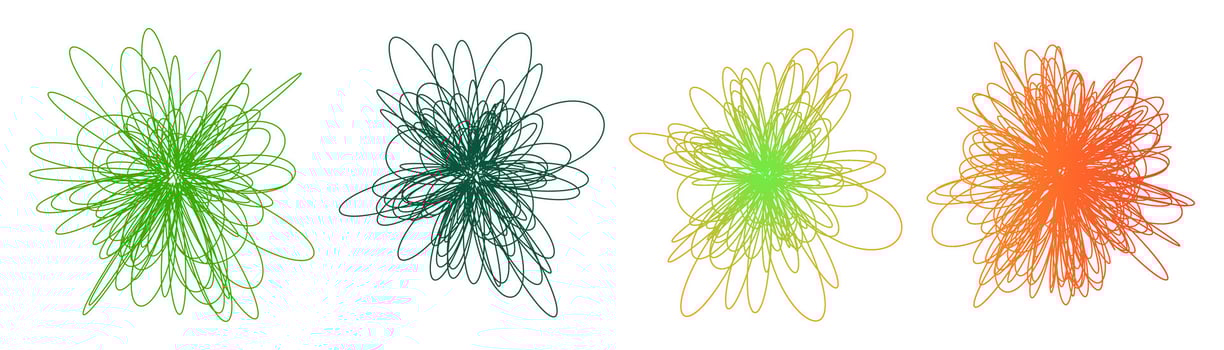 Colorful chaos tangled shape scribble sketch intricate chaotic texture illustration. vector