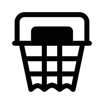 Basketball hoop, basketball net, ready for premium download vector
