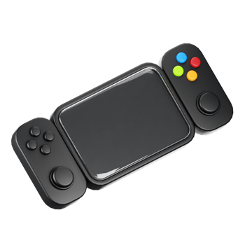 3d rendering gaming icon. 3d hobbies icon concept png