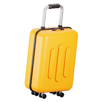 3d rendering traveling icon. 3d hobbies icon concept png