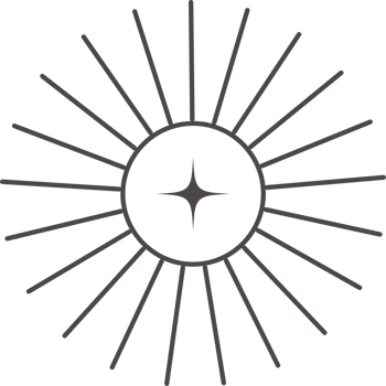 Outline frame with star. Aesthetic element. Minimal graphic sun shape. Y2k modern simple abstract figure with sparkle. Trendy geometric figure png