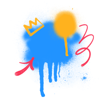 ray drips shape graffiti style background png
