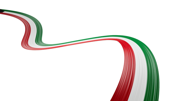 3d Flag Of Kuwait Country, 3d Wavy Shiny Ribbon, 3d illustration png