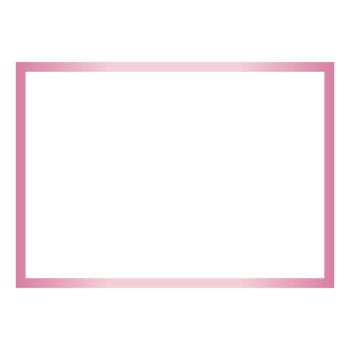 Pink frame isolated on transparent background png