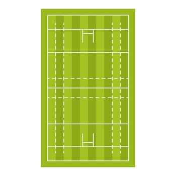 Sports field and equipment. Sports stadium or arena and ground vector