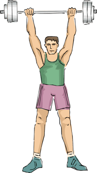 Weightlifter man player png