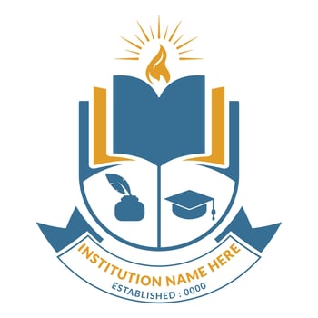 Education logo design template vector